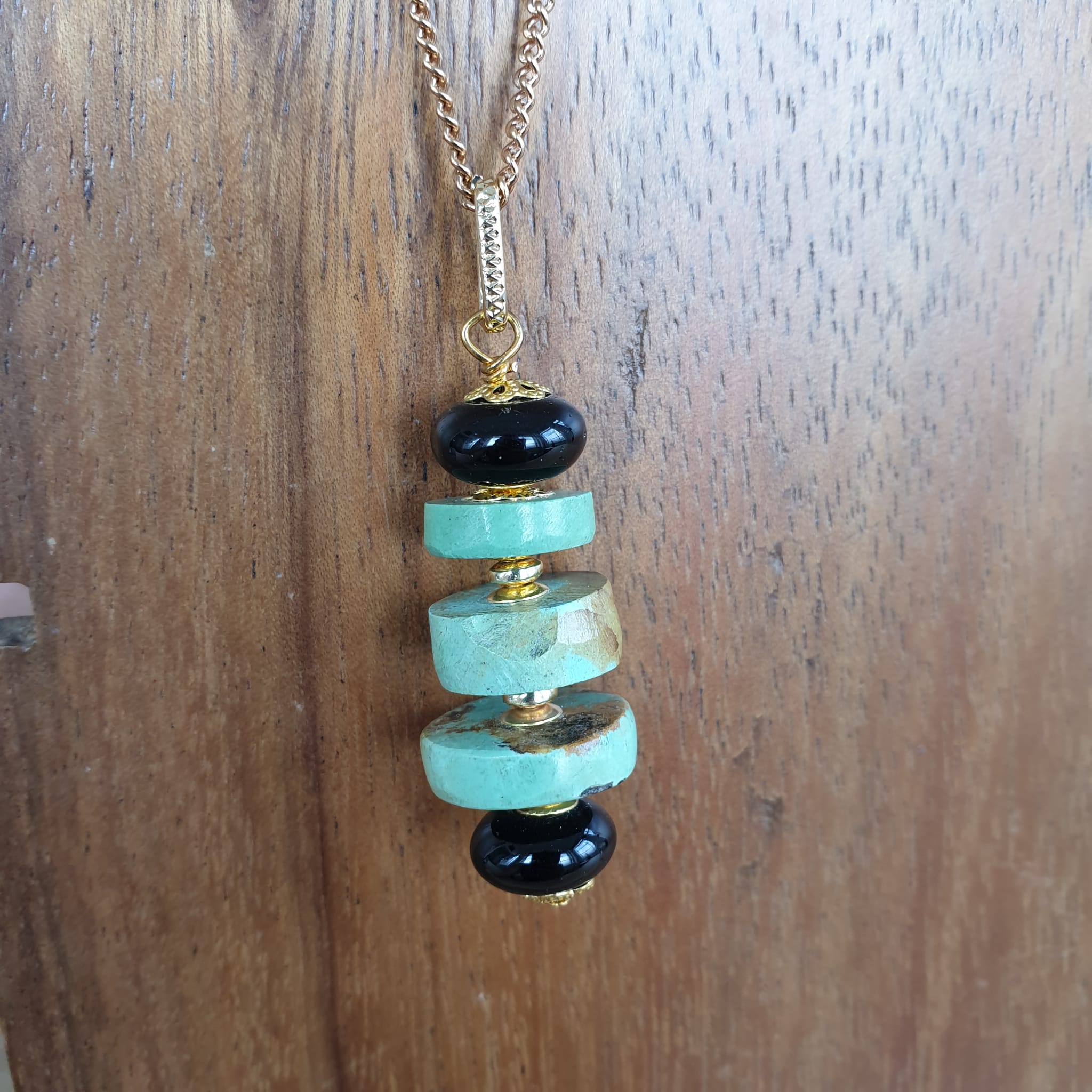 Charm Turquoise and Onix