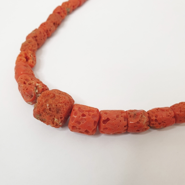 Necklace Original Coral Stones